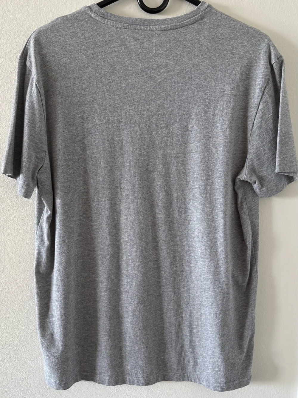 Polo by Ralph Lauren Gray Tee with Camouflage Script Logo
